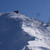 日本百名山　雪の荒島岳