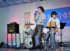 親子雅楽の共演 