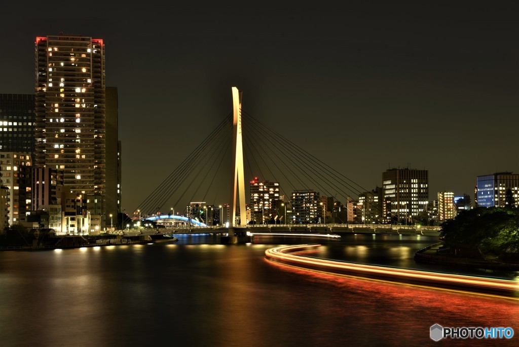永代橋夜景三部作③