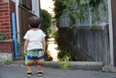 夕方の