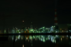 工場夜景