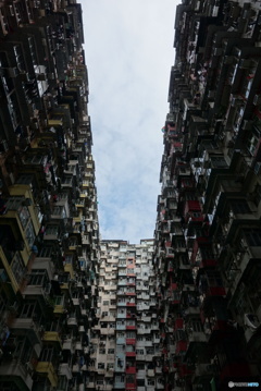 香港のビル街