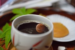 お茶濁し