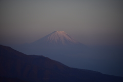 富士山夕景