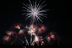 松江水郷祭花火