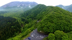 山陰の霊峰『大山鍵掛峠』新緑