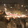 ロンドン　Trafalgar Sq　クリスマスマーケット