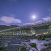 京都　嵐山　渡月橋