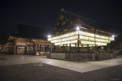京都　八坂神社　舞殿