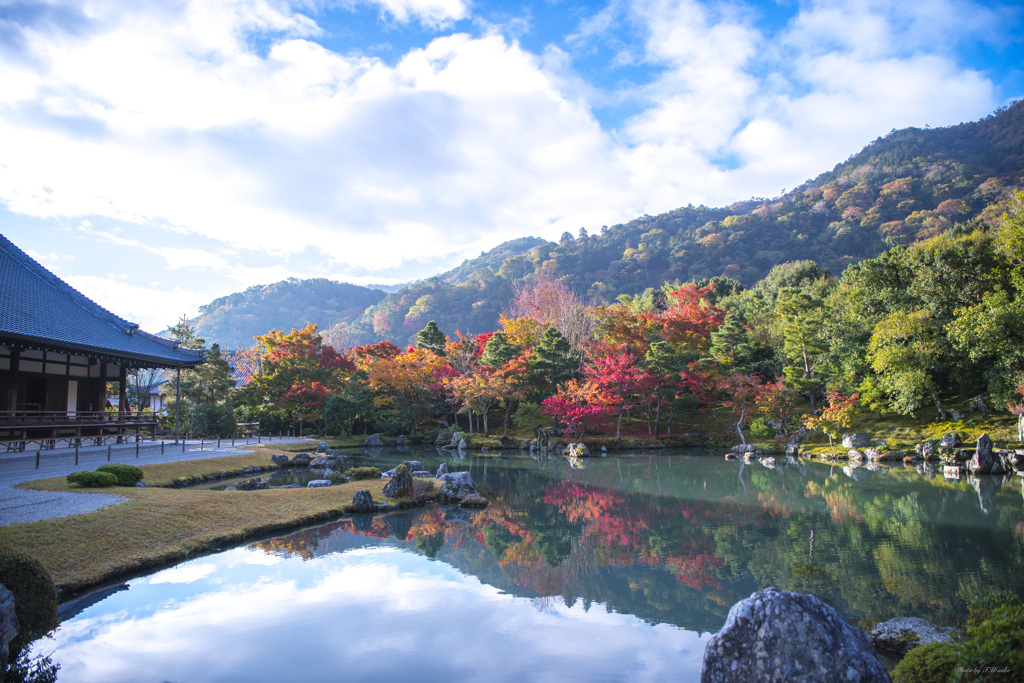 京都　嵐山　天龍寺