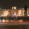 ロンドン　Trafalgar Sq 周辺　ナショナル・ギャラリー