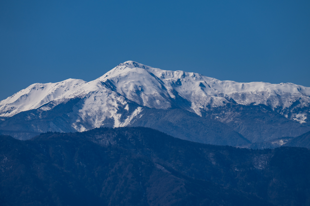 今日の雪山