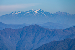 今日の雪山