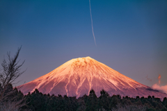 今日の雪山