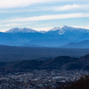 今日の雪山