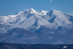 今日の雪山