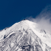 今日の雪山