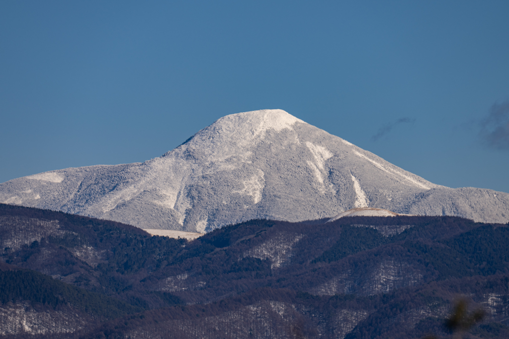 今日の雪山