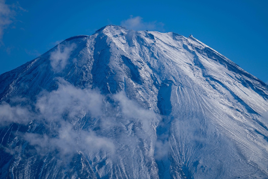 今日の雪山