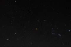 オリオンとふたご座流星