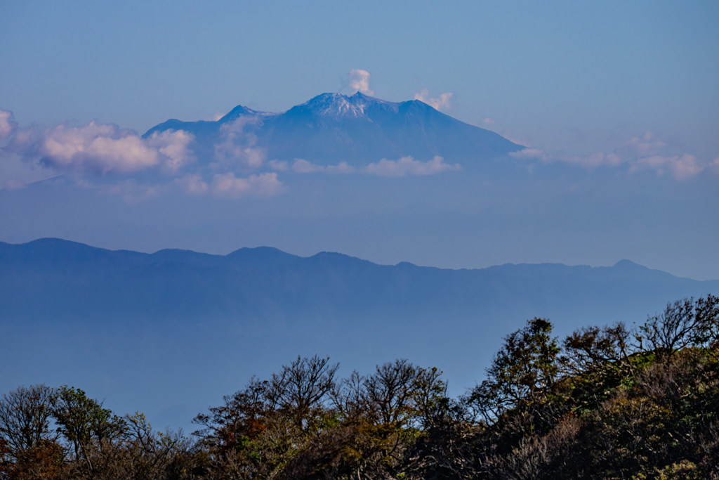 今日の雪山