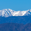 今日の雪山