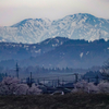 今日の雪山