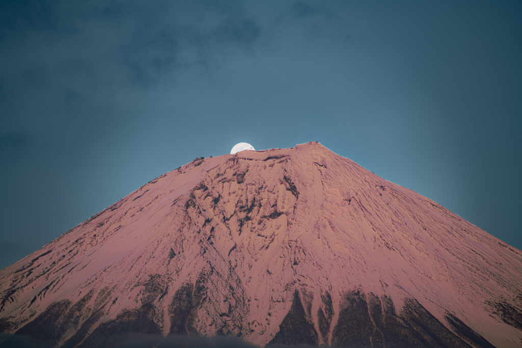 今日の雪山
