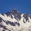 春の雪山