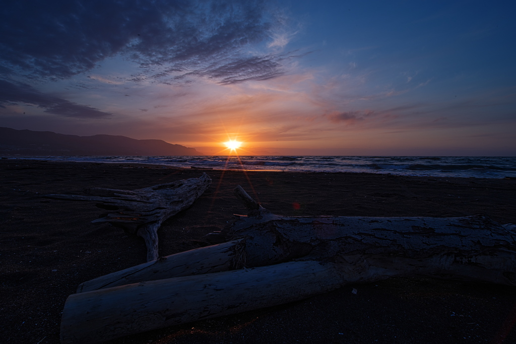 Sun goes down…