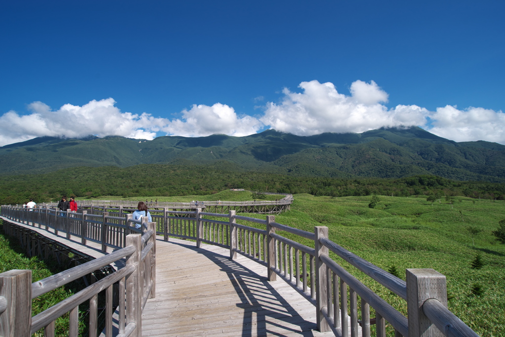 知床連山…