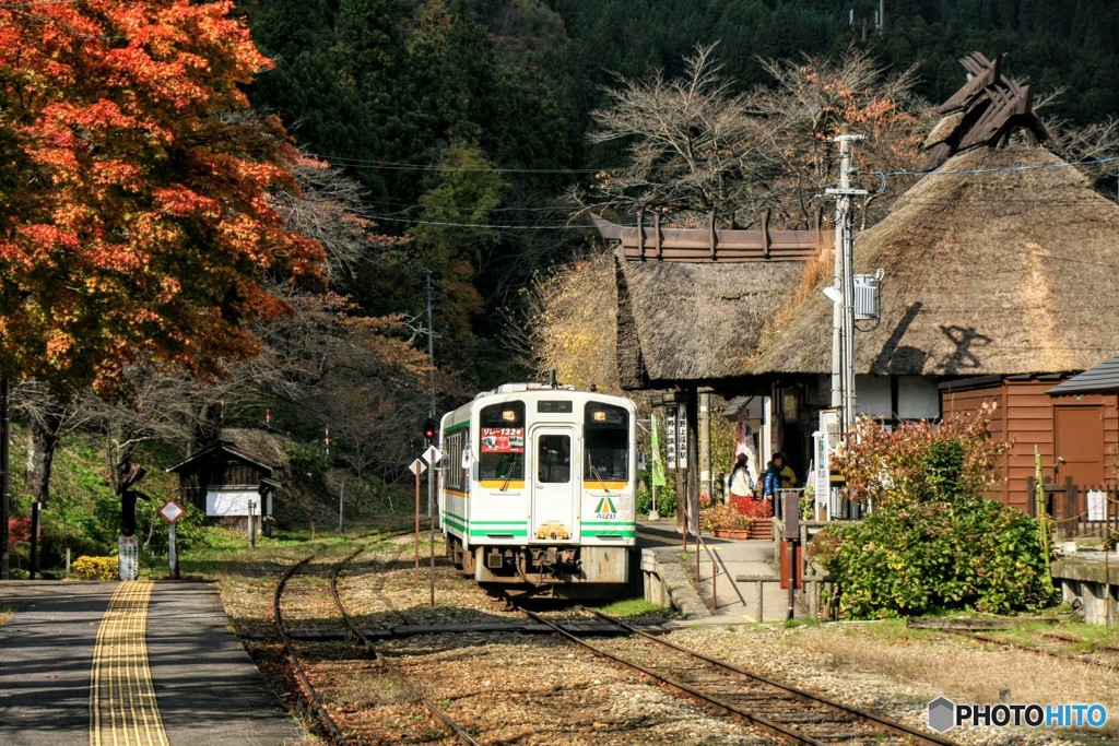 湯野上温泉駅③