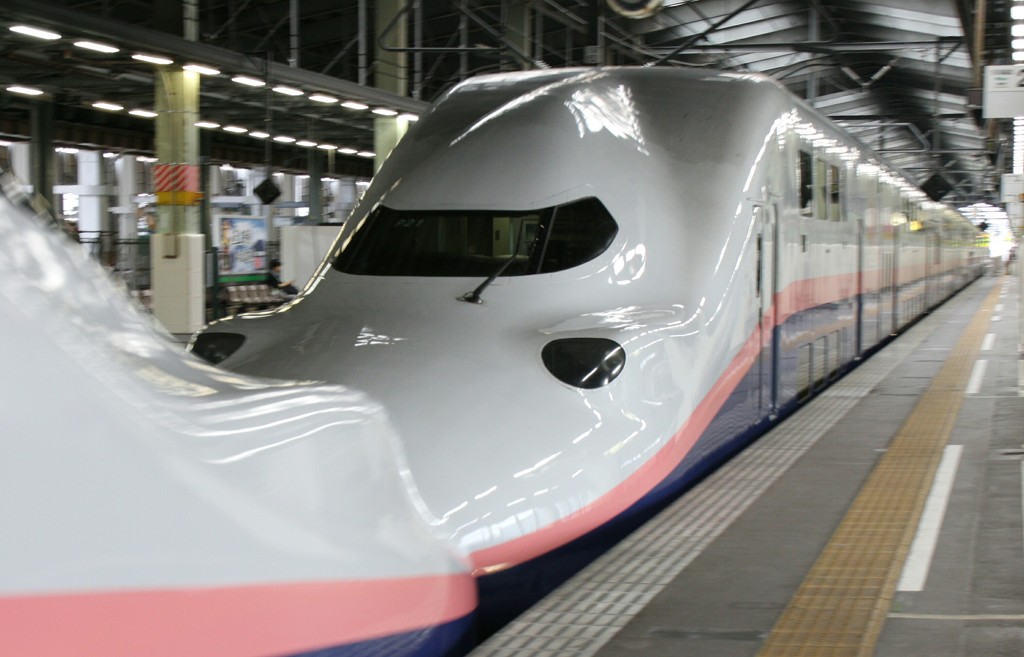 新潟駅にて　Maxとき
