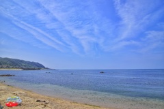 夏空…夏の海…