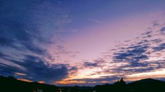 夜明けの空