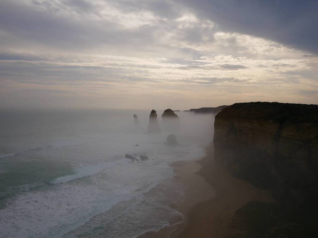 Great ocean road in Australia