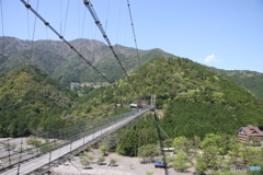 十津川村　谷瀬の吊橋