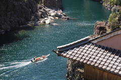 奈良県吉野郡十津川村那知合　瀞峡