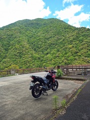秘境　奈良県十津川村　東野トンネル東側