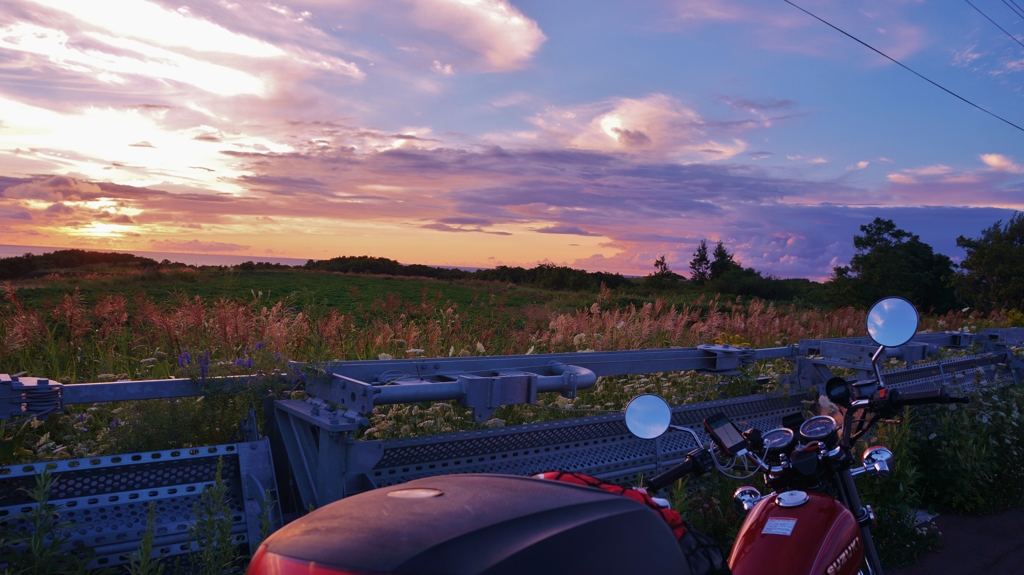 暗闇に向かって