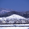 厚木市森の里の雪景色