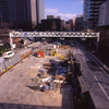 西新宿−新宿駅間工事中