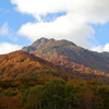 紅葉の雨飾山