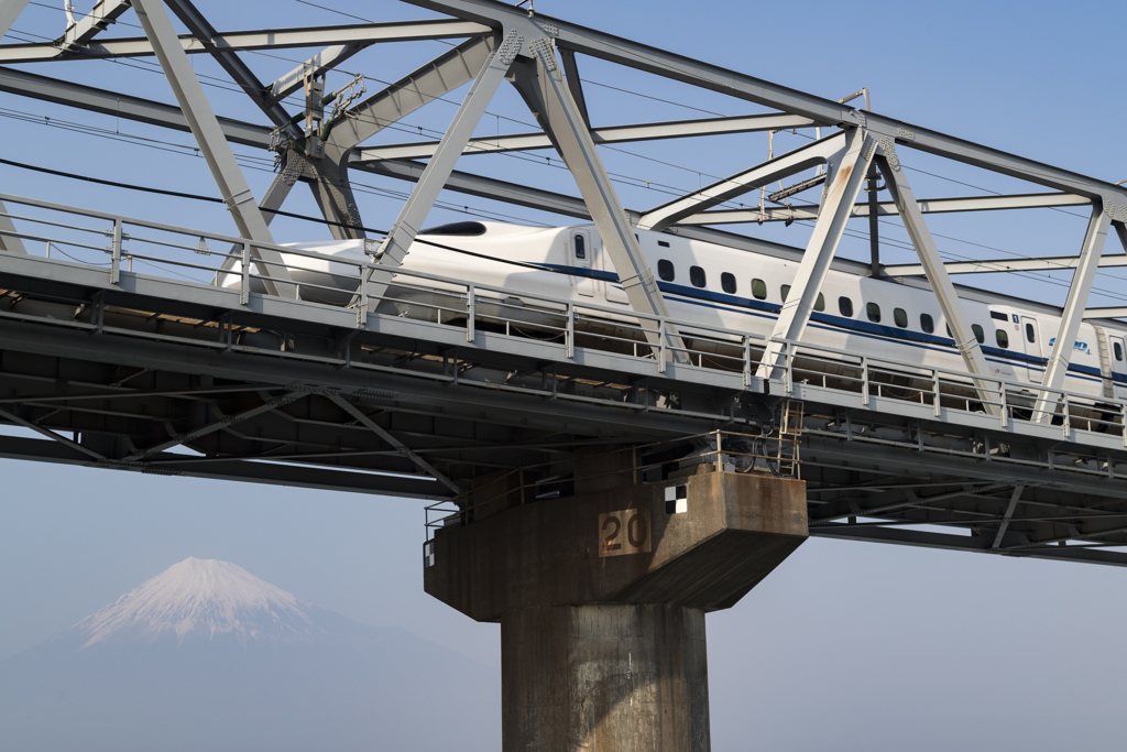 富士と新幹線