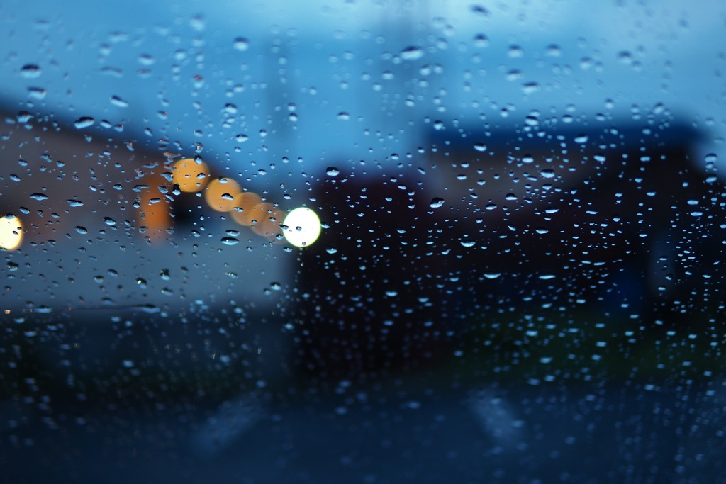 雨の玉