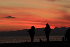 夕暮れ時