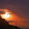 夕日