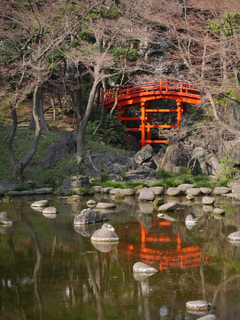 小石川後楽園　通天橋