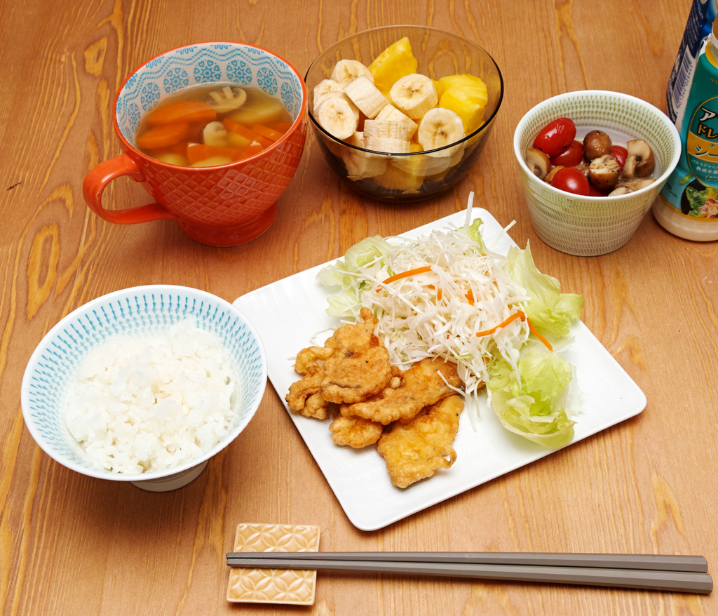 今夜の夕食（洋風チック？）