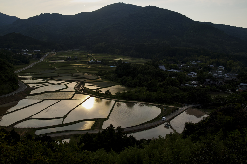 田染夕景